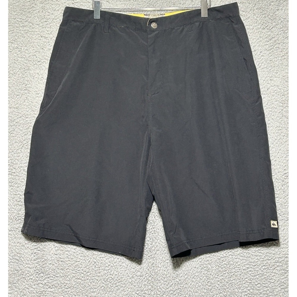Quicksilver Y2K Skateboard Shorts Mens 38 Striped Baggy Vintage Surf Grunge